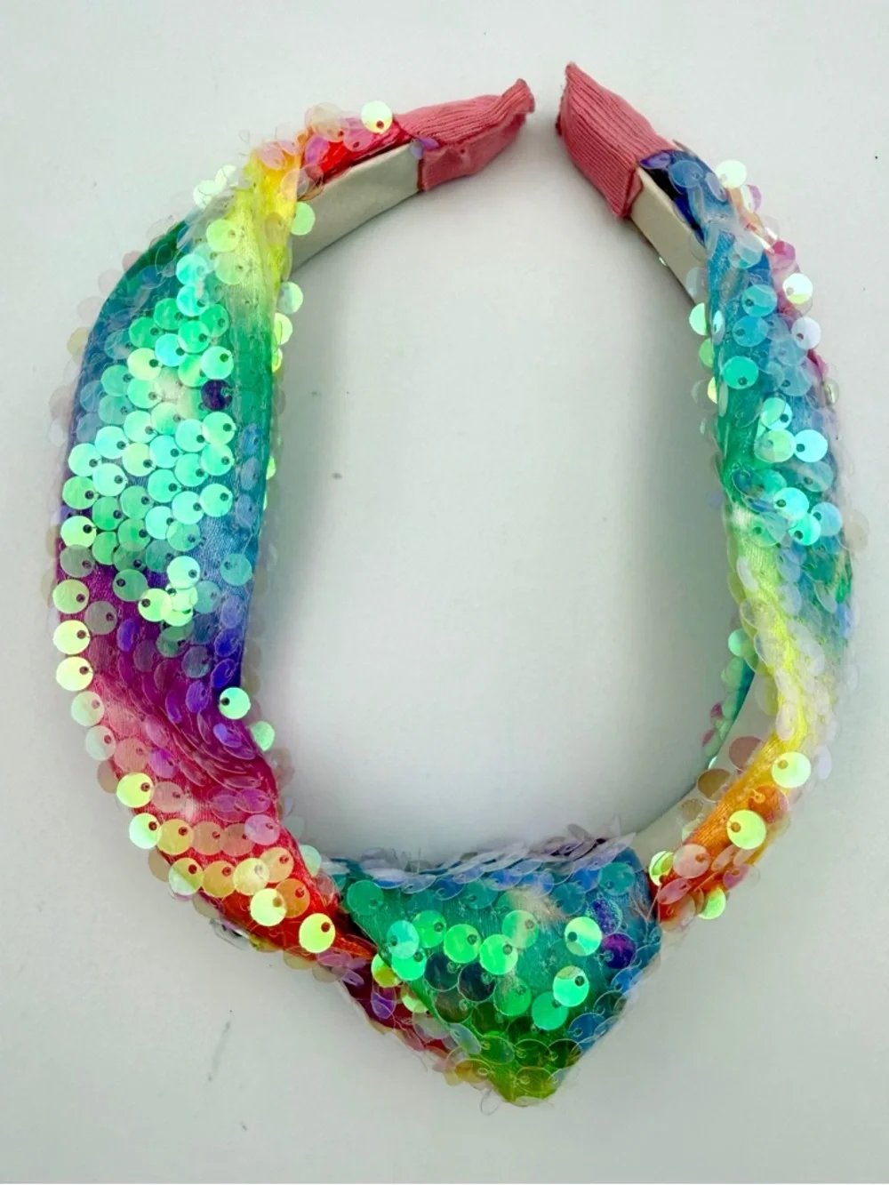 Kids Colorful Pom & Sequin Headband Bundle
